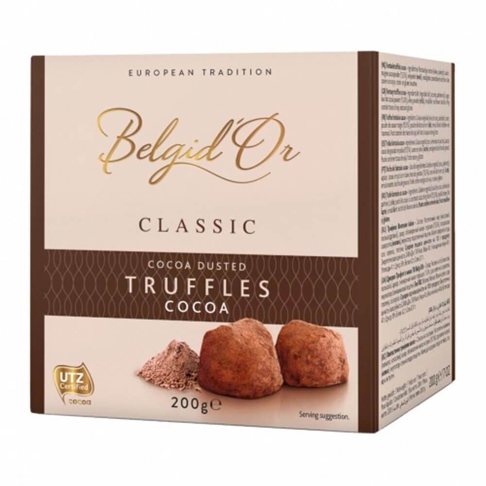 Belgid'Or Belgian Cocoa Dusted Truffles 200g